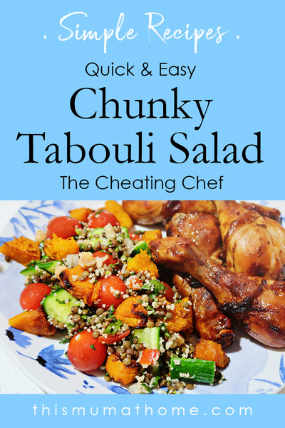 Chunky Tabouli Salad - For The Cheating Chef