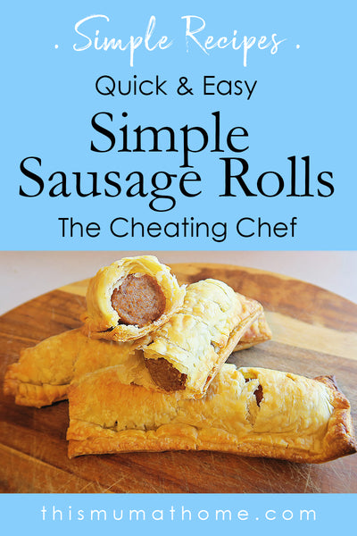 Simple Sausage Rolls - For The Cheating Chef