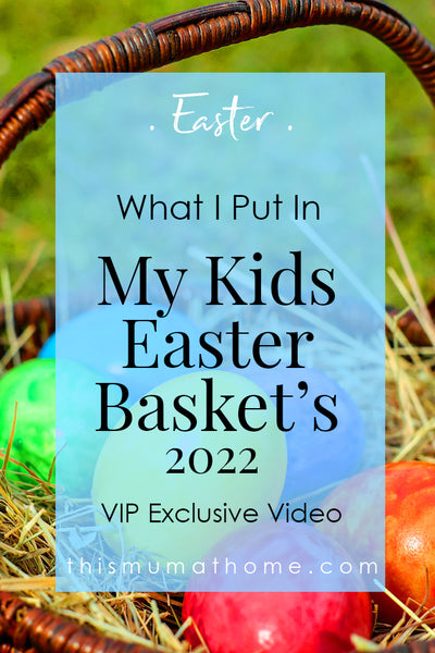 What's In My Kids Easter Baskets - VIP ONLY VLOG