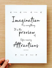 Z - Printables 2pk Imagination Is Everything Inspirational Printable  - (VIP $0.00)